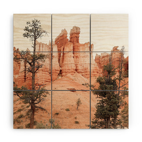 Henrike Schenk - Travel Photography Landscape Of Bryce National Park Photo Utah Nature Wood Wall Mural