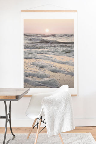 Henrike Schenk - Travel Photography Pastel Tones Ocean In Holland Art Print And Hanger