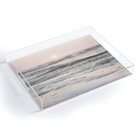 Henrike Schenk - Travel Photography Pastel Tones Ocean In Holland Acrylic Tray