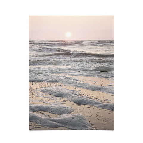 Henrike Schenk - Travel Photography Pastel Tones Ocean In Holland Poster