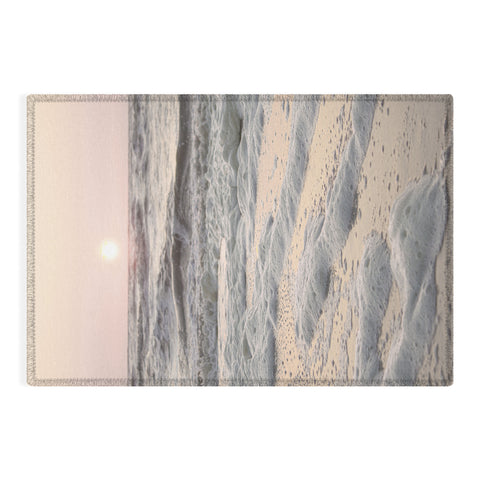Henrike Schenk - Travel Photography Pastel Tones Ocean In Holland Outdoor Rug