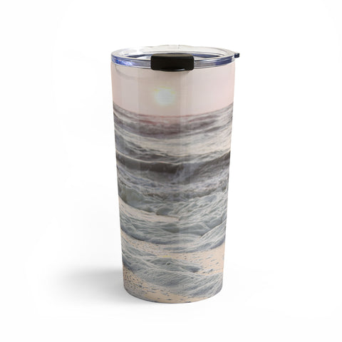 Henrike Schenk - Travel Photography Pastel Tones Ocean In Holland Travel Mug