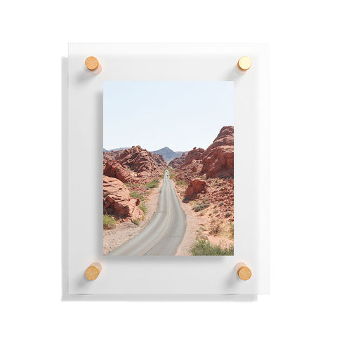 Henrike Schenk - Travel Photography Roads Of Nevada Desert Picture Valley Of Fire State Park Floating Acrylic Print