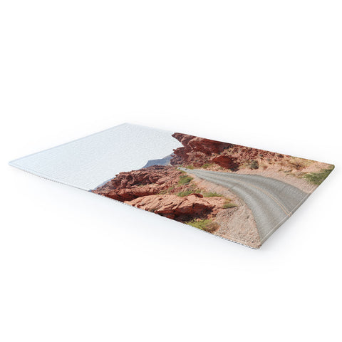 Henrike Schenk - Travel Photography Roads Of Nevada Desert Picture Valley Of Fire State Park Area Rug
