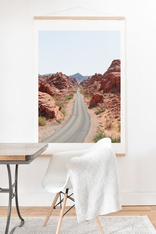 Henrike Schenk - Travel Photography Roads Of Nevada Desert Picture Valley Of Fire State Park Art Print And Hanger