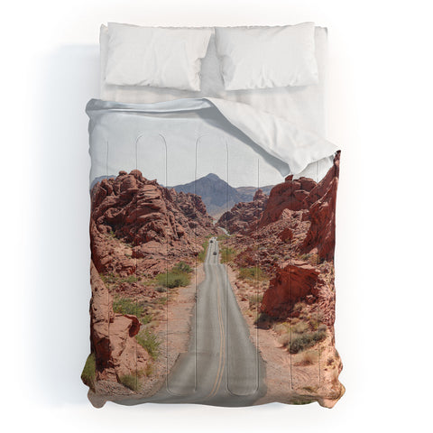 Henrike Schenk - Travel Photography Roads Of Nevada Desert Picture Valley Of Fire State Park Comforter