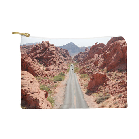 Henrike Schenk - Travel Photography Roads Of Nevada Desert Picture Valley Of Fire State Park Pouch