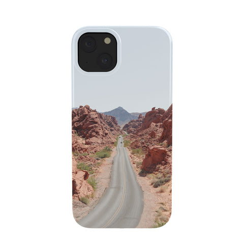 Henrike Schenk - Travel Photography Roads Of Nevada Desert Picture Valley Of Fire State Park Phone Case