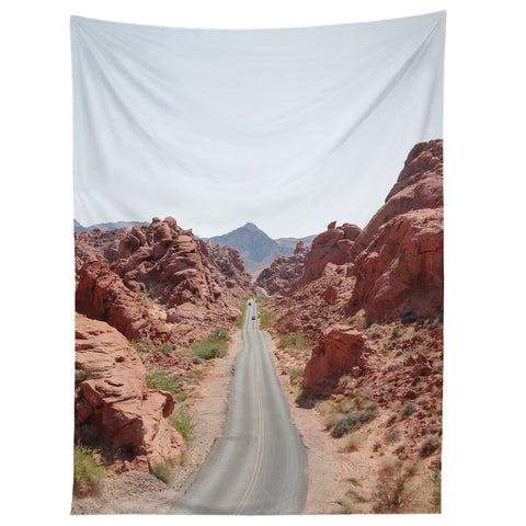Henrike Schenk - Travel Photography Roads Of Nevada Desert Picture Valley Of Fire State Park Tapestry