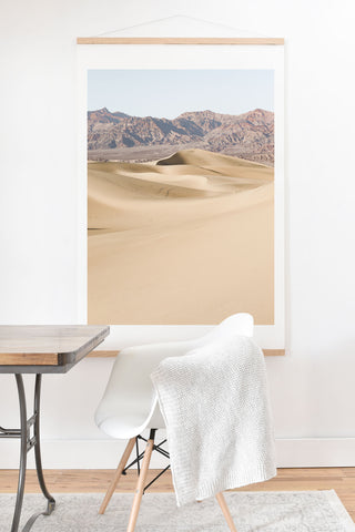 Henrike Schenk - Travel Photography Sand Dunes Of Death Valley National Park Art Print And Hanger