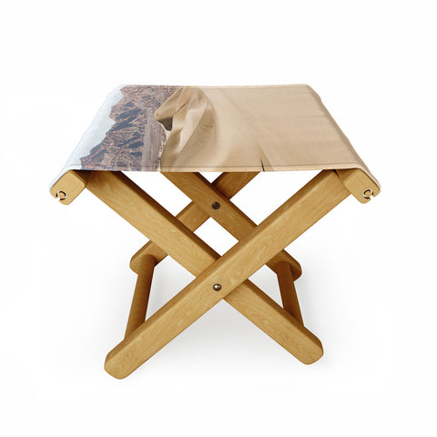 Henrike Schenk - Travel Photography Sand Dunes Of Death Valley National Park Folding Stool