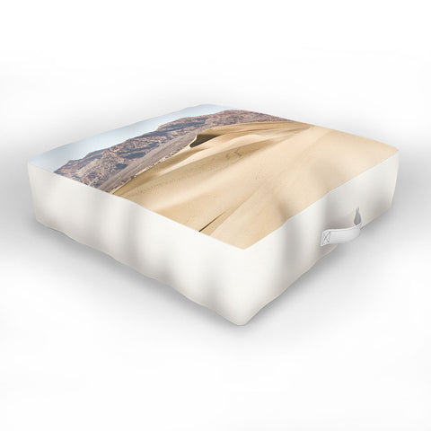 Henrike Schenk - Travel Photography Sand Dunes Of Death Valley National Park Outdoor Floor Cushion