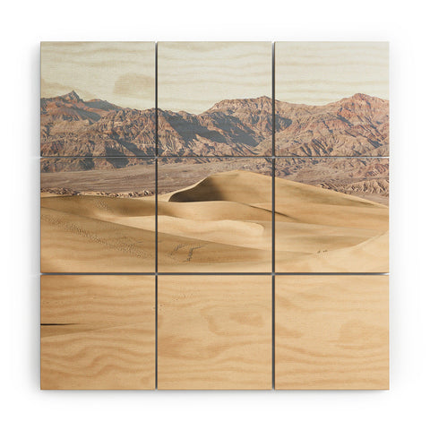 Henrike Schenk - Travel Photography Sand Dunes Of Death Valley National Park Wood Wall Mural