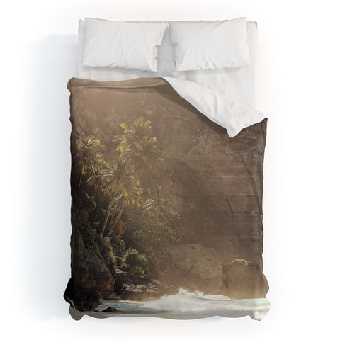 Henrike Schenk - Travel Photography Tropical Bali Beach Photo Diamond Beach Nusa Penida Island Duvet Cover