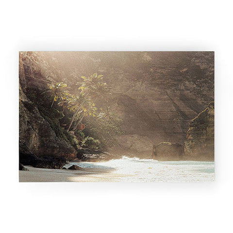 Henrike Schenk - Travel Photography Tropical Bali Beach Photo Diamond Beach Nusa Penida Island Welcome Mat