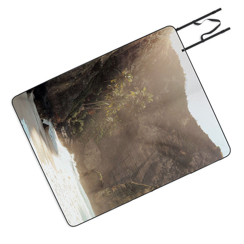 Henrike Schenk - Travel Photography Tropical Bali Beach Photo Diamond Beach Nusa Penida Island Picnic Blanket