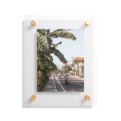 Henrike Schenk - Travel Photography Tropical Road On Bali Island Floating Acrylic Print
