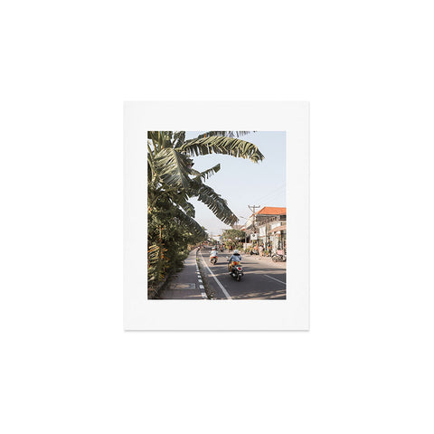 Henrike Schenk - Travel Photography Tropical Road On Bali Island Art Print