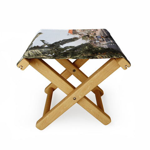 Henrike Schenk - Travel Photography Tropical Road On Bali Island Folding Stool