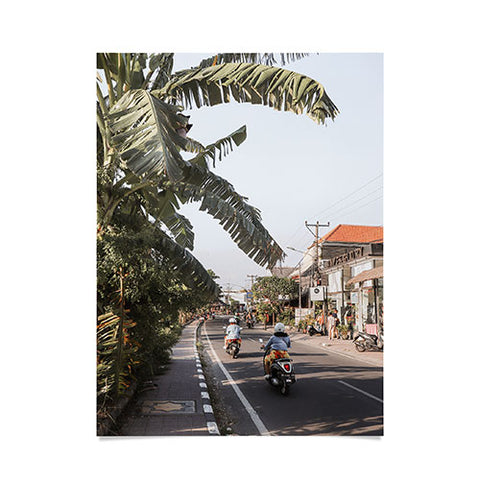 Henrike Schenk - Travel Photography Tropical Road On Bali Island Poster