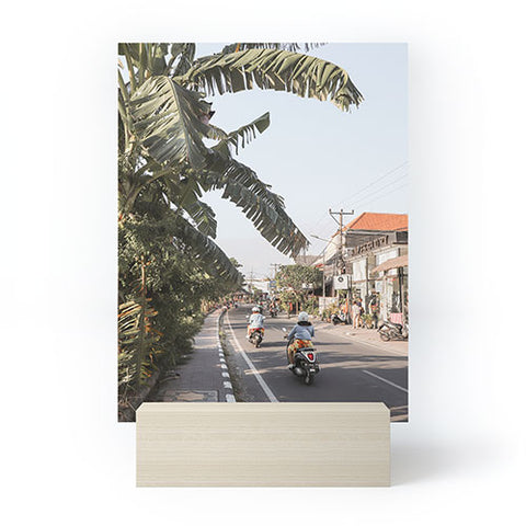 Henrike Schenk - Travel Photography Tropical Road On Bali Island Mini Art Print