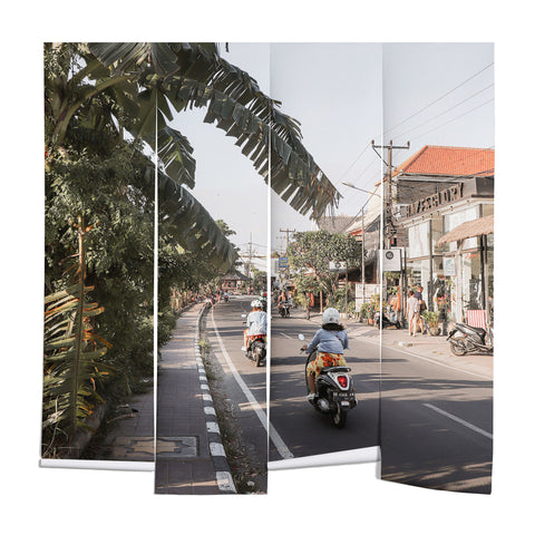 Henrike Schenk - Travel Photography Tropical Road On Bali Island Wall Mural
