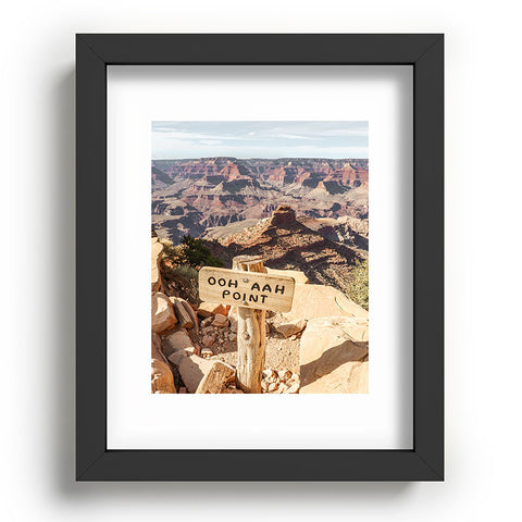 Henrike Schenk - Travel Photography Viewpoint Grand Canyon National Park Arizona Photo Recessed Framing Rectangle