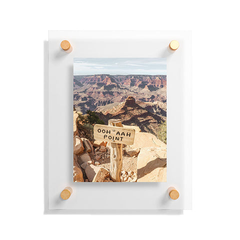 Henrike Schenk - Travel Photography Viewpoint Grand Canyon National Park Arizona Photo Floating Acrylic Print