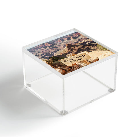 Henrike Schenk - Travel Photography Viewpoint Grand Canyon National Park Arizona Photo Acrylic Box