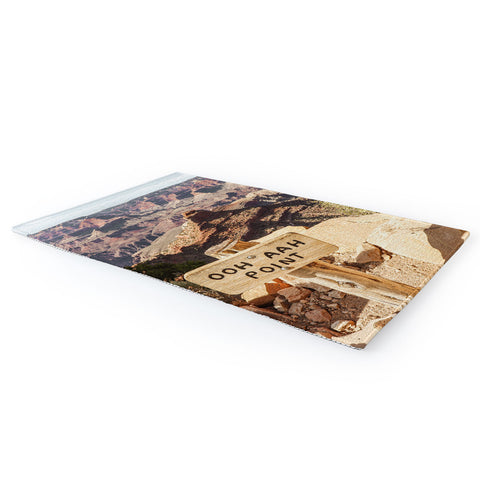 Henrike Schenk - Travel Photography Viewpoint Grand Canyon National Park Arizona Photo Area Rug