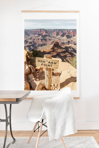 Henrike Schenk - Travel Photography Viewpoint Grand Canyon National Park Arizona Photo Art Print And Hanger