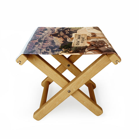 Henrike Schenk - Travel Photography Viewpoint Grand Canyon National Park Arizona Photo Folding Stool