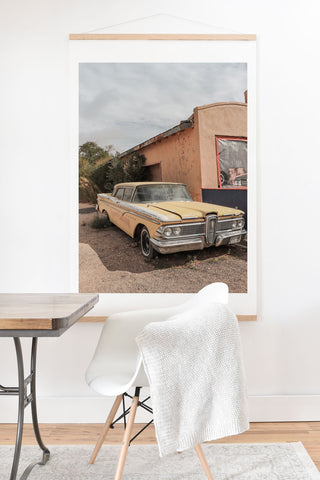 Henrike Schenk - Travel Photography Vintage American Car Art Print Famous Route 66 Scene Arizona Art Print And Hanger