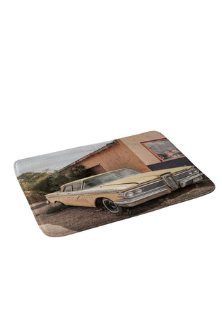 Henrike Schenk - Travel Photography Vintage American Car Art Print Famous Route 66 Scene Arizona Memory Foam Bath Mat