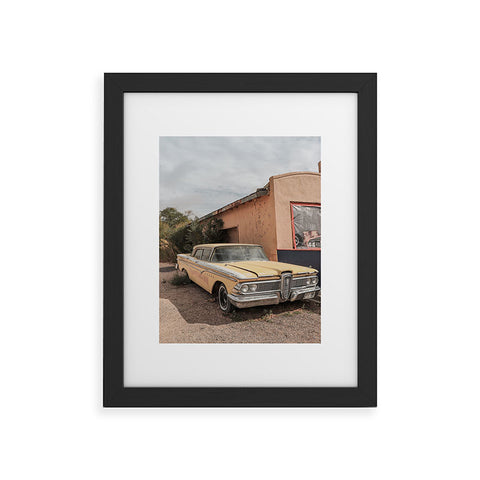 Henrike Schenk - Travel Photography Vintage American Car Art Print Famous Route 66 Scene Arizona Framed Art Print