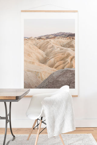 Henrike Schenk - Travel Photography Zabriskie Point In Death Valley National Park Art Print And Hanger