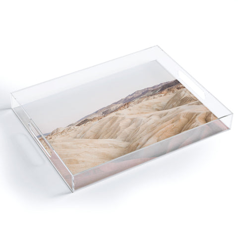 Henrike Schenk - Travel Photography Zabriskie Point In Death Valley National Park Acrylic Tray