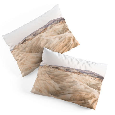 Henrike Schenk - Travel Photography Zabriskie Point In Death Valley National Park Pillow Shams