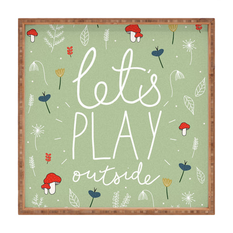 heycoco Lets Play Outside Square Tray