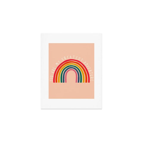 heycoco You are my greatest adventure Art Print