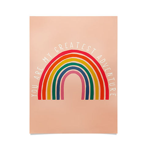 heycoco You are my greatest adventure Poster