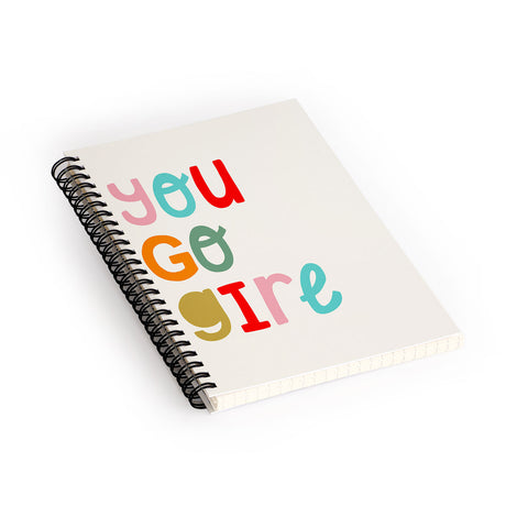 heycoco You go girl II Spiral Notebook