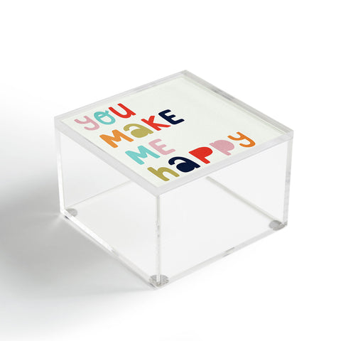 heycoco You Make Me Happy Acrylic Box