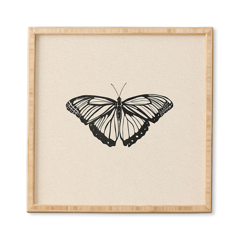High Tied Creative Butterfly I Framed Wall Art