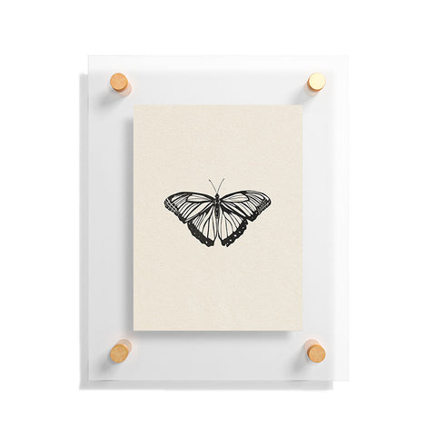 High Tied Creative Butterfly I Floating Acrylic Print