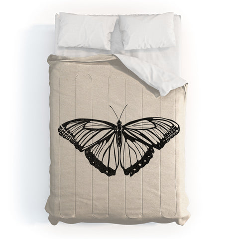 High Tied Creative Butterfly I Comforter