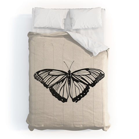 High Tied Creative Butterfly I Comforter