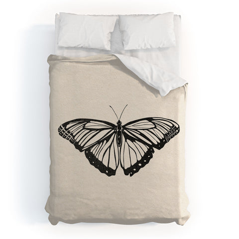 High Tied Creative Butterfly I Duvet Cover