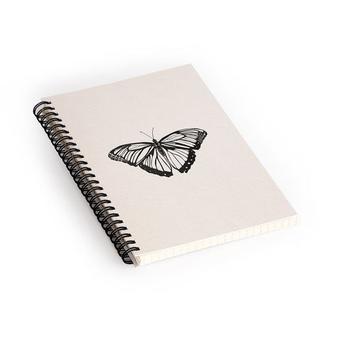 High Tied Creative Butterfly I Spiral Notebook