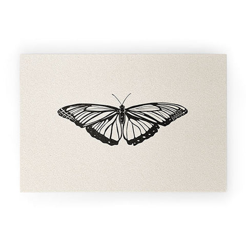 High Tied Creative Butterfly I Welcome Mat
